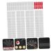 Mikinona 10 Sheets Nail Stickers Gel Nail Wraps with Fingernail Pedicure Stickers Bandelette Clear Nail Wraps Gel Pedicure Kit Gel Nail Strips Manicure Strips P dicure Tip Double Sided Tape - Buy Online on SooperMarket.com