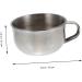 Beavorty 4pcs Stainless Steel Shaving Soap Bowl Set | Travel-Friendly Cream Bowls for Men s Grooming - Buy Online on SooperMarket.com