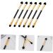 Baluue 40 Pcs Double Ended Eyeshadow Brush Precision Eye Shadow Brush Eye Makeup Tool Eye Brush Eye Makeup Brush Makeup Eyeshadow Brush Eye Makeup Kit Eyeshadow Makeup Brush 12.50X0.50X0.50CMx2pcs Goldenx2pcs - Buy Online on SooperMarket.com