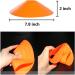 YOQXHY Soccer Cones (50 Pcs) - Agility Training Cones with Carry Bag for Kids Football Basketball Drills - Field Markers in 5 Colors - Buy Online on SooperMarket.com