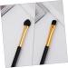 MUSISALY 15pcs Eye Shadow Brush Makeup Accessories Double Sided Makeup Brush Eyeshadow Fiber - Buy Online on SooperMarket.com