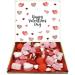 Happy Valentines Day Gift Pick n Mix 300g Sweets Selection Box Sweet Hamper pick and pick heart marshmallows chocolate hearts - Buy Online on SooperMarket.com