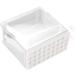 Cotton Roll Dispenser Press Type Holder with 4 Colors Sanitary and Durable (White) - Buy Online on SooperMarket.com