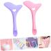 Baluue 4 Pcs Eyeliner Face Cream Applicator Cosmetics Tools Mask Applicator Brush Makeup Stencil - Buy Online on SooperMarket.com