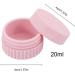 Small Cream Jars - Pocket Loose Powder Storage Jar - Leak-proof Toiletries Storage Jars for Cosmetics B - Buy Online on SooperMarket.com