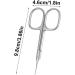 Shakven Eyebrow Scissors for Women Nail Maintenance Toenail and Fingernail Scissor | Multi-Purpose Small Manicure Scissors for Toenail and Fingernail - Buy Online on SooperMarket.com