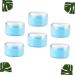 Beavorty 6pcs Kids Travel Set with Makeup Containers and Portable Powder Sieve - Blue - Buy Online on SooperMarket.com