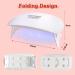 Lavender Violets 19 Pcs Gel Nail Kit with UV Lamp - Spring Jelly Pink Nude Shellac Colors - Base Coat, Matte Top Coat, Nail File, Sticker - Starter Kit (964D Jelly Pink) - Buy Online on SooperMarket.com