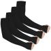 Ouligay 4 pairs armchair compression arm sleeve sun protection armstulps for men women uv protection arm sleeves cool arm protection uppf 50 arm warmers for basketball volleyball golf run black 4 pairs