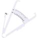 Mag Ideal Body Fat Calipers - Accurate Body Fat Test & Skin Fold Measurement Device for Weight Loss & Fitness - White - Buy Online on SooperMarket.com