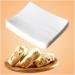 Edible Sticky Rice Paper 500 Sheets Nougat Paper Glutinous Paper DIY Candy Chocolate Rice Wrapping Wafer Paper Sheets for Candy for Chocolate Making Decorating - Buy Online on SooperMarket.com