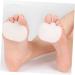 Gel Bunion Protector Insoles - Foot Separator for High Heels - Toe Spreader & Forefoot Pad - White - 1 Pair - Buy Online on SooperMarket.com