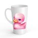 White Ceramic Kids Canard Mug - Large 483 ml Perfect for Hot Chocolate or Milk Fun and Easy to Use