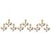PACKOVE 9 Pcs Retro Vintage Decor Retro Decor Teeth Grills European and American Metal Cross
