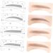 Beavorty 24 Pcs 48 Easy Eyebrow Stencil Eyebrow Shaping Stencils Eyebrow Makeup Tools Card - Buy Online on SooperMarket.com