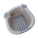 1 Set wash basin Clothes Hand Wash Board laundry bucket washing up basin underwear child pan Grey 30x29cm