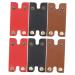 Angoily 6 Stk Razor Fall Razor parts Lederholster Lederholster Storage case for razor safety cases for the household old -fashioned shaving head knife head condom man