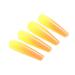 Brishow Coffin Artificial Nails Long False Nails Gradient Ballerina Acrylic Press on Nails 24pcs for Women and Girls (l)