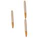 HAPINARY 3pcs Self Adhesive Mascara Liquid Eyeliner Eyeshadow Pencil Liquid Makeup Eyeliners Plastic Golden