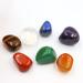 Stone 7pcs/Set Reiki Natural Stone Tumbled Stone Irregular Polishing Rock Quartz Yoga Bead for Decoration Balance Gemstone Decoration ERTEYIN