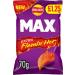 Walkers Max Extra Flamin' Hot Crisps Snacks 15 x 70g PMP Bags