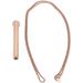Stress Relief Mindful Necklace Increase Lung Volume Reduce Anxiety Mindful Breathing Necklace Skin Friendly for Men for Daily Wear (Rose Gold) - Buy Online on SooperMarket.com