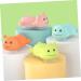 GAFOKI Baby Shampoo Brush - Infant Bath Body Scalp Teasing Massage Scrubber | Kids Shower Massager - Pink 10x6cm - Buy Online on SooperMarket.com