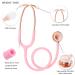 Scienlodic Professional Double Head Stethoscope | Home & Clinical Use | Customized Gold-Plated | High-End Pink - Buy Online on SooperMarket.com