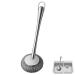 Pot Brush Scrubber Flexible Stainless Steel Pot Scourer with Hanger | Pots Cleaning Supplies for Non-Stick Pans Iron Pots Bowl Dishwashing Sink Puchen