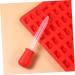 MAGICLULU 2pcs 53 Silicone Gummy Mold Animal Cake Molds Fondant Mold Silicone Candy Molds Gummy Moulds Tool Trays Silicone Molds for Candy Resin Molds Cookie Mould for Cakes 3D Gummies Fudge 16.5*15.5*1.2cmx2pcs Redx2pcs - Buy Online on SooperMarket.com