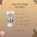 Milk Tea Lotion - Moisturizing Hand & Body Cream with Boba Scent - Aloe, Hyaluronic Acid, Vitamin C & E - 2.3 Fl Oz - Buy Online on SooperMarket.com