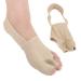 JHGCCL Toe straighteners Gel Two Toe Splint Straightener Corrector Hallux Valgus Orthopedic Foot Brace Support