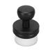 Round Liquid Foundation Brush - Flat Top Soft Hair Portable & Skin-Friendly for All Skin Types - Dustproof Cover Makeup Tool - Buy Online on SooperMarket.com