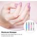 Nail Stamper Kit Nail Printing Tool Nail Polish Pattern Making Aids Nails Seal Mold Nail Stamp Plate Blue Nail Seal - Buy Online on SooperMarket.com