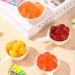 Peeling Fruit Juice Fudge 4 flavors candies snack mango white peach gummy candy 68% Juice Content soft candy Desserts Healthy Snack Food New Year Candy Casual Snacks gift pack (1000g(About200 pieces)) - Buy Online on SooperMarket.com