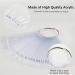 FHDUSRYO 300pcs Clear Nail Swatch Pop Sticks | Nail Colour Display Art Tips with Metal Rings - Ideal for Nail Salons & Beginners - Buy Online on SooperMarket.com