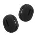 FERYES 2 PCS Makeup Sponge Holder - Silicone Beauty Blender Case Makeup Sponge Holder for Travel Black 2 Pcs