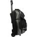 Pyramid Path Triple Premium Deluxe Roller Bowling Bag - Extra Large Shoe Compartment, 5 Pockets, Retractable Handle - Black/Silver - Buy Online on SooperMarket.com