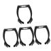 Beavorty 4pcs eye brow shaping kit white eyebrow shaper kit bow and arrow eyebrow line foldable