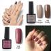 AQUAPURITY PHOERA UV Gel Nail Polish Soak off Color Gellish Base Top Tempered Matte Coat Long Lasting Varnish Manicure Art Polishes Non Smudge Formula 8ML (132 CANDIED) - Buy Online on SooperMarket.com