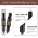 2-in-1 Contouring Pencil & Concealer - Versatile Makeup Highlighter for All Skin Types | International Shipping Available - Buy Online on SooperMarket.com