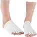 Mikinona 1 Pair Gel Feet Sock Gel Socks for Feet Dry Feet Gel Socks Bunion Splints Pad Foot Moisturizing Socks Five Toe Gel Socks Toe Spacers Toe Spreader Toe Socks - Buy Online on SooperMarket.com