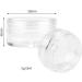 Huayue 80-Piece Transparent Cosmetic Containers Set - Empty Cans for Creams Lip Balm Candles & Nail Art - Ideal Travel & Sample Jars - Buy Online on SooperMarket.com