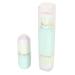 Portable Double Headed Retractable Makeup Brush Set - Blue Capsule Design for Travel | Powder Blush Tool Kit - Buy Online on SooperMarket.com