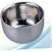 Buy Housoutil Stainless Steel Shaving Bowl | Shave Bowl with Lids for Shaving Cream & Soap | Perfect Mixing Bowl for Rich Lather - Buy Online on SooperMarket.com