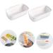 Zerodeko 2pcs Double Layer Drainer Basket Filter Basket Color Contrast - Buy Online on SooperMarket.com