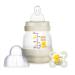 Newborn Easy Start Anti-Colic 4.5-Ounce Bottle with Pacifier Set  Teddy Bear  0-2 Months  transparent  2 Piece Set