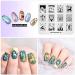 Christmas Winter Elk Stamping Plate for DIY Nail Art - CH009 - Buy Online on SooperMarket.com