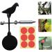 Resetting Target Metal Target Bird Design Practice Board Indoor Outdoor Target Toy - Buy Online on SooperMarket.com