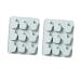 MAGICLULU 2pcs Silicone Molds Silicone Fondant Molds Silicone Baking Mold Cake Mold DIY Baking Molds Fudge